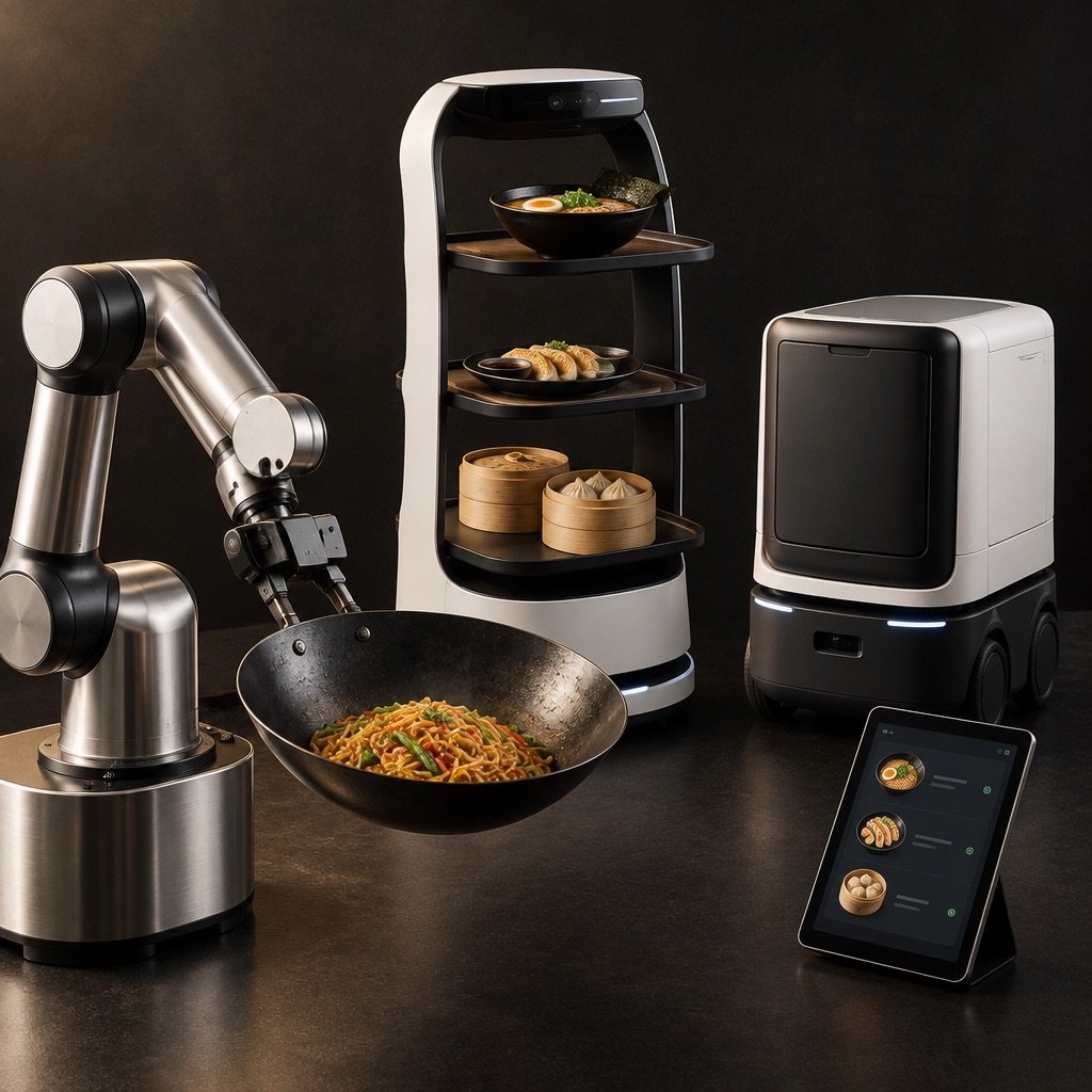 Servicios de robots para restaurantes